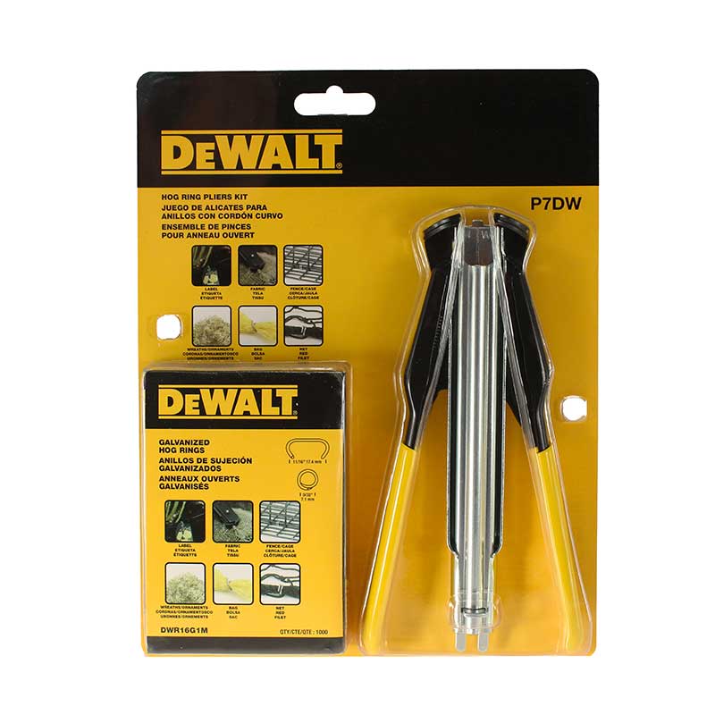 DeWalt Hog Ring Pliers Kit P7DW For Sale